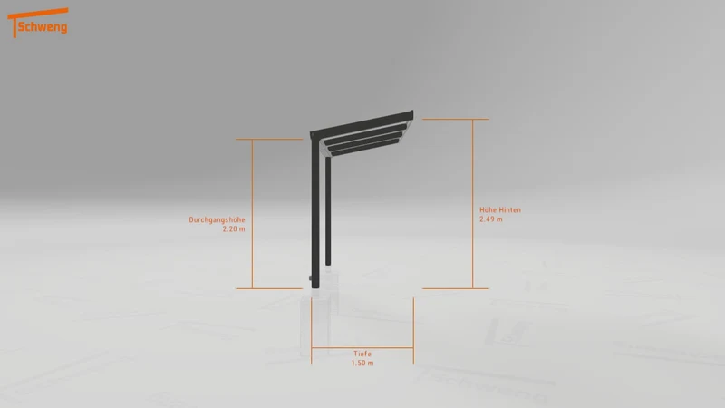 #DE Schweng Terrassenüberdachung S350 (ID bkpzm7)