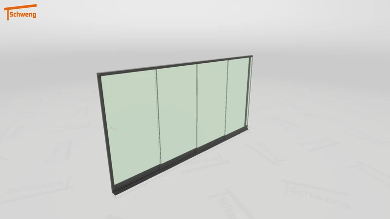 #DE Schweng Glasschiebeanlage Premium (ID zbwdkm)