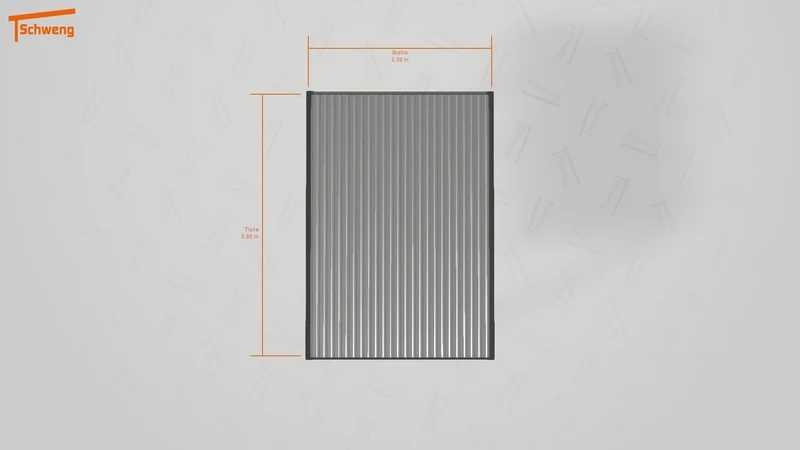 #DE Schweng Flachdachcarport C600 (ID 85pvyd) #MTG