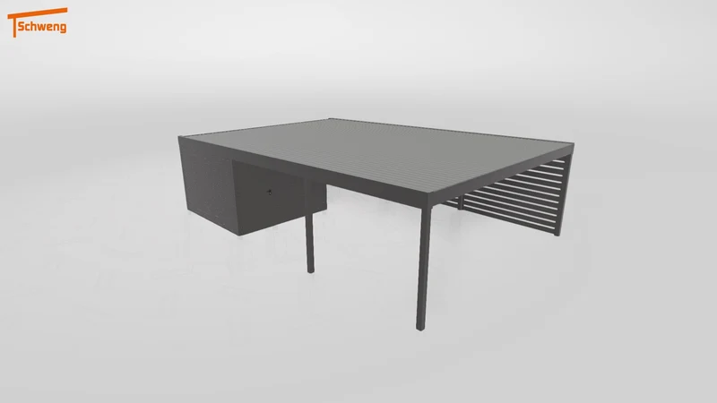 #DE Schweng Flachdachcarport C600+ (ID 9wv3n3) #MTG