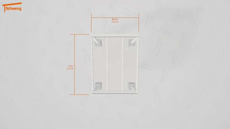 #DE Schweng Terrassenüberdachung S350 (ID k2j8x5)
