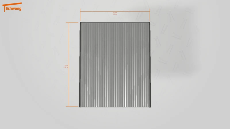 #DE Schweng Flachdachcarport C600 (ID 77bp8x) #MTG