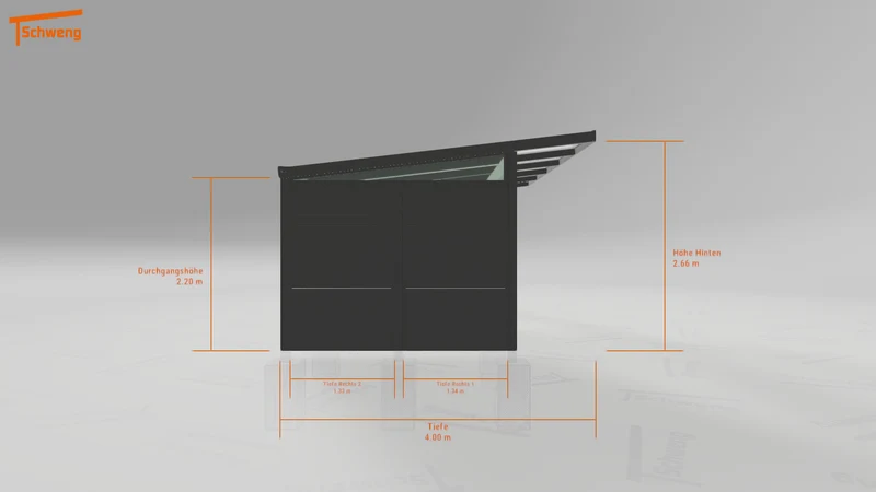 #DE Schweng Pultdachcarport S400 (ID 2q8drq) #MTG