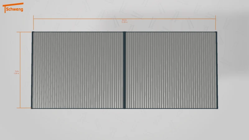 #DE Schweng Flachdachcarport C600+ (ID 33jnvq) #MTG