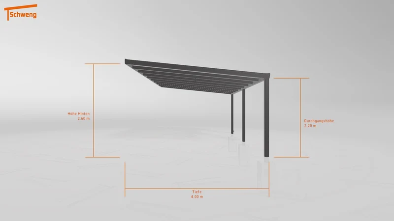 #DE Schweng Terrassenüberdachung S400 (ID 42w9n8)