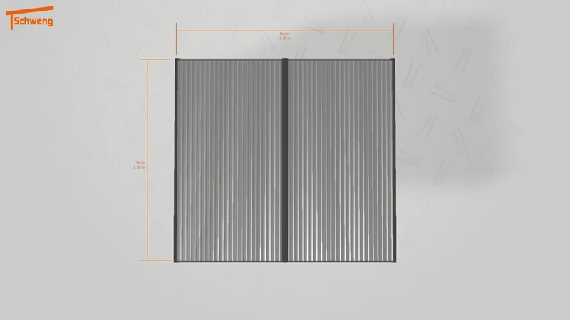 #DE Schweng Flachdachcarport C600+ (ID 9wv2j5) #MTG