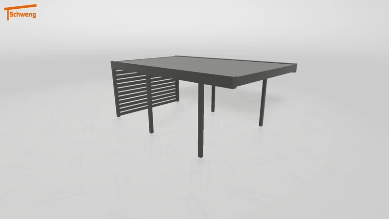#DE Schweng Flachdachcarport C600 (ID 85pqp2) #MTG