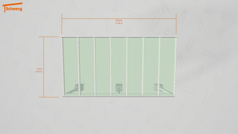 #DE Schweng Pultdachcarport S350 (ID n5mwm5) #MTG