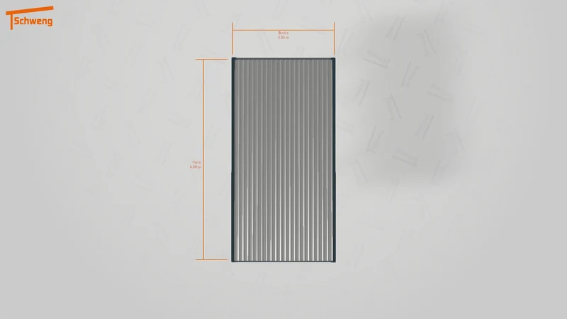 #DE Schweng Flachdachcarport C600+ (ID 42wy4v)