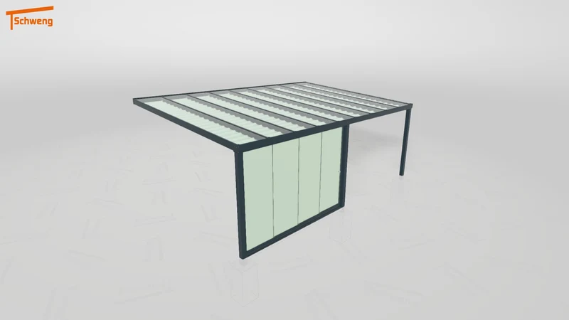 #DE Schweng Terrassenüberdachung S400 (ID g75rjb)