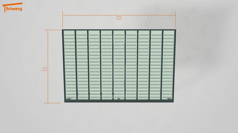 #DE Schweng Terrassenüberdachung S400 (ID g75rjb)