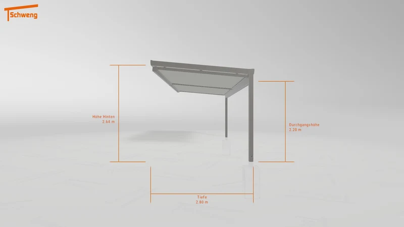 #DE Schweng Terrassenüberdachung S400 (ID x78d99)