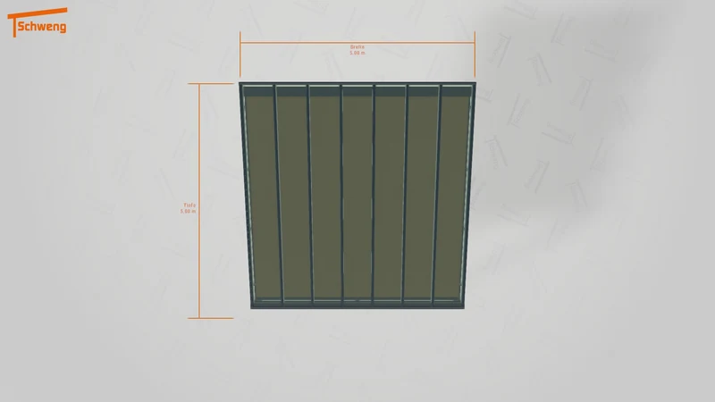 #DE Schweng Terrassenüberdachung S400 (ID rjndyg)
