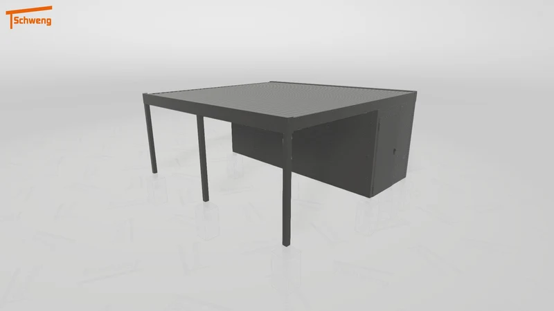 #DE Schweng Flachdachcarport C600 (ID g75nxm) #MTG