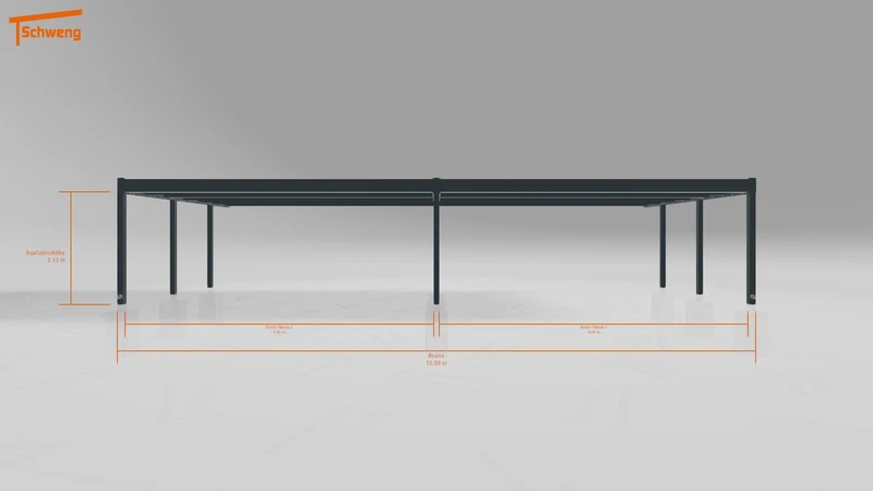 #DE Schweng Flachdachcarport C600 (ID jj8kwp) #MTG