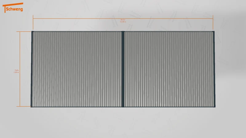 #DE Schweng Flachdachcarport C600 (ID jj8kwp) #MTG