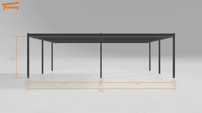 #CH Schweng Flachdachcarport C600 (ID pbp2m8) #MTG