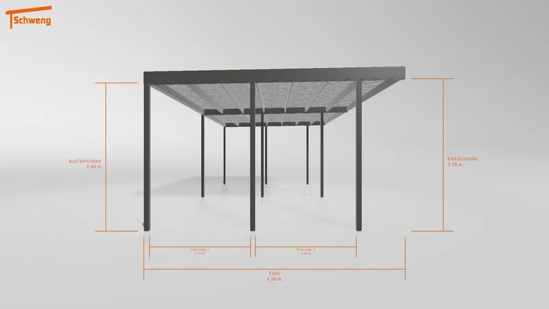 #CH Schweng Flachdachcarport C600 (ID pbp2m8) #MTG