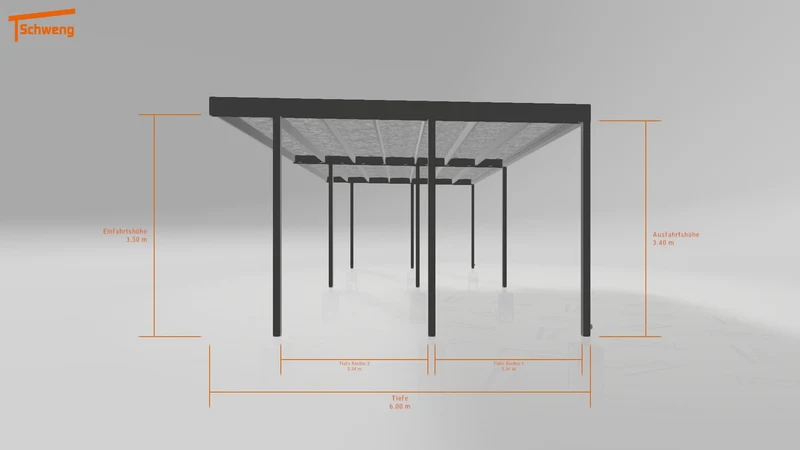 #CH Schweng Flachdachcarport C600 (ID pbp2m8) #MTG