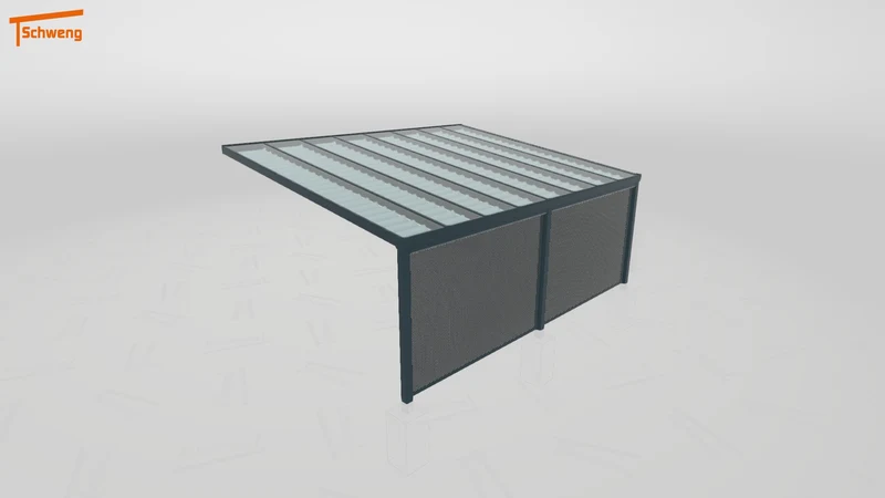 #DE Schweng Terrassenüberdachung S400 (ID g75nnp)