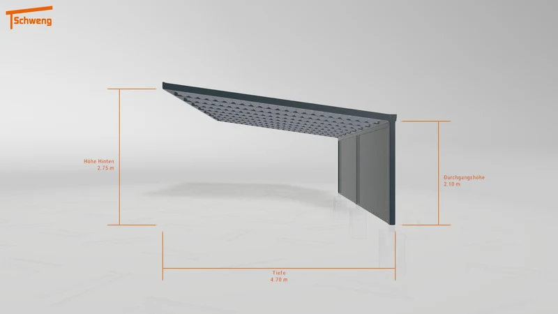 #DE Schweng Terrassenüberdachung S400 (ID g75nnp)