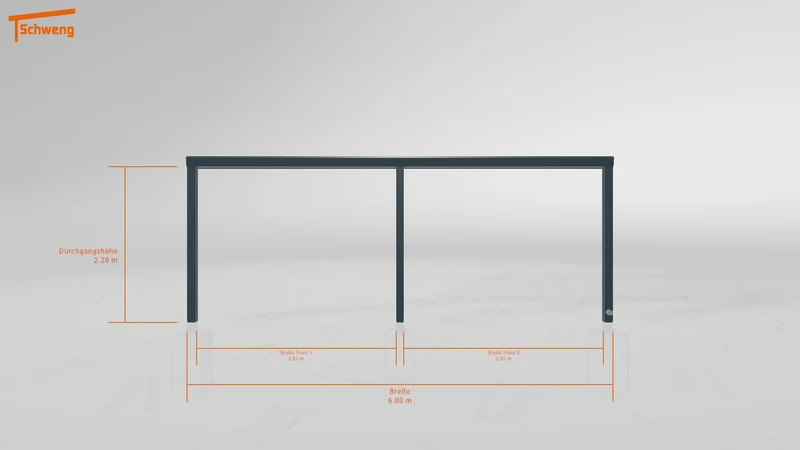 #DE Schweng Terrassenüberdachung S400 (ID 33jdy3)