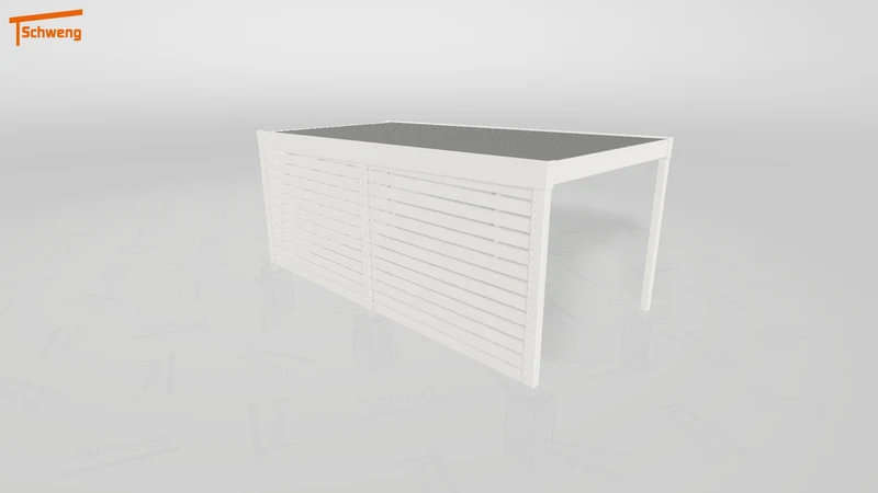 #DE Schweng Flachdachcarport C600 (ID g759vq) #MTG