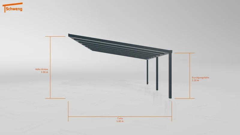 #DE Schweng Terrassenüberdachung S400 (ID v47bgn)