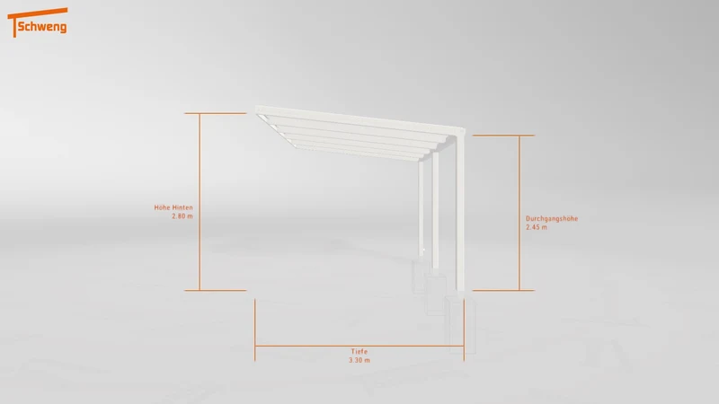 #DE Schweng Terrassenüberdachung S350 (ID jj87mn)