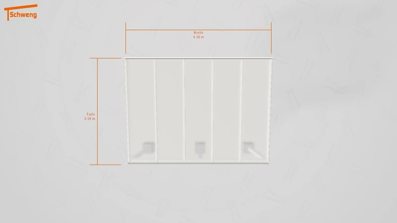 #DE Schweng Terrassenüberdachung S350 (ID jj87mn)