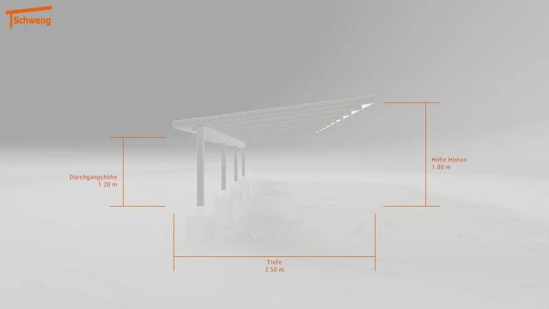 #DE Schweng Terrassenüberdachung S350 (ID x78d49)