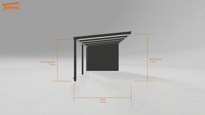 #DE Schweng Terrassenüberdachung S350 (ID 5mz2bz)