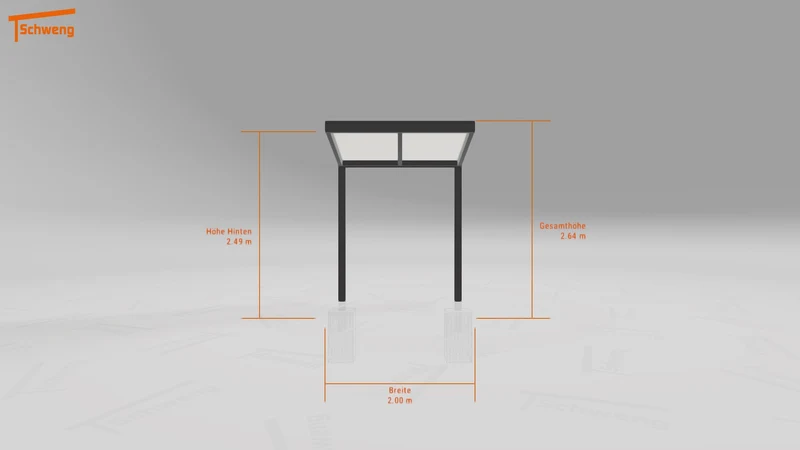 #DE Schweng Terrassenüberdachung S350 (ID mj24xz)