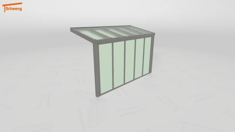 #DE Schweng Terrassenüberdachung S350 (ID k2j82y)