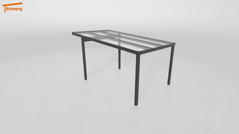 #DE Schweng Pultdachcarport S400 (ID 42w3yz) #MTG