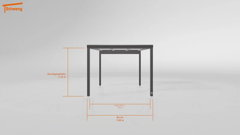 #DE Schweng Pultdachcarport S400 (ID 42w3yz) #MTG