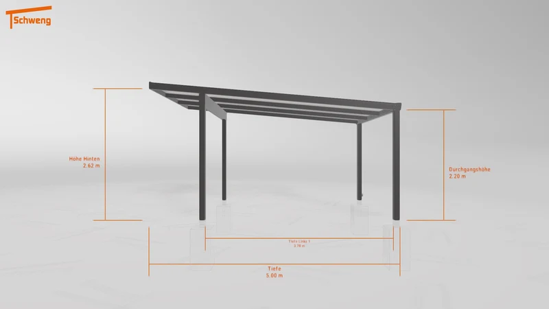 #DE Schweng Pultdachcarport S400 (ID 42w3yz) #MTG