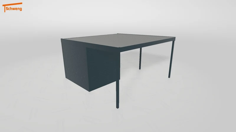 #DE Schweng Flachdachcarport C600+ (ID 9wv29p) #MTG