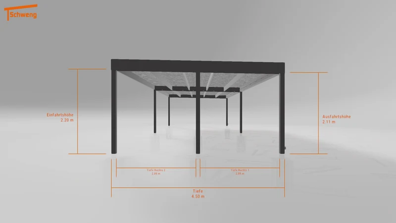 #DE Schweng Flachdachcarport C600 (ID 42w9p5) #MTG