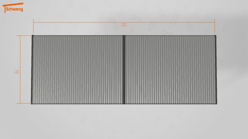 #DE Schweng Flachdachcarport C600 (ID 42w9p5) #MTG