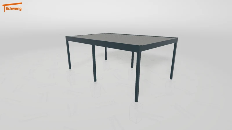 #AT Schweng Flachdachcarport C600 (ID ygj3v7)
