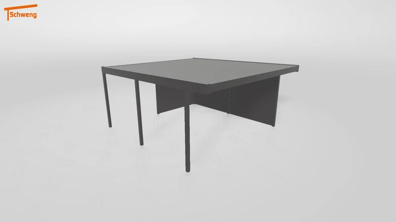 #DE Schweng Flachdachcarport C600+ (ID ygj3j7) #MTG