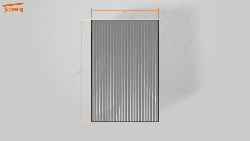 #DE Schweng Flachdachcarport C600+ (ID 2q8dn9)