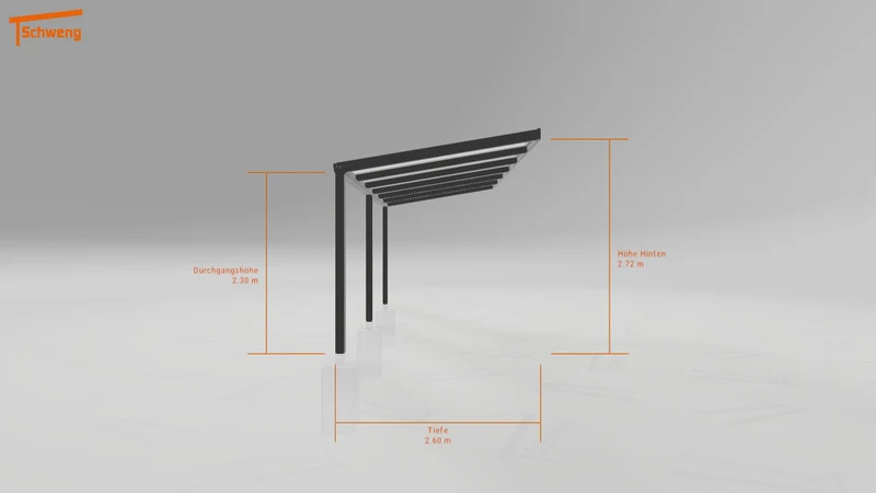 #DE Schweng Pultdachcarport S350 (ID qdv88n) #MTG