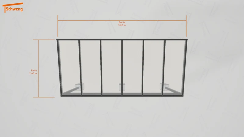 #DE Schweng Pultdachcarport S350 (ID qdv88n) #MTG