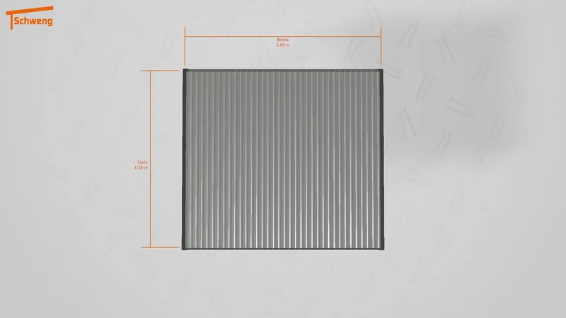 #DE Schweng Flachdachcarport C600+ (ID n5mqqw) #MTG