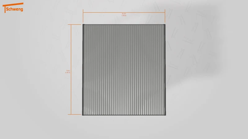 #DE Schweng Flachdachcarport C600+ (ID v47bbb) #MTG