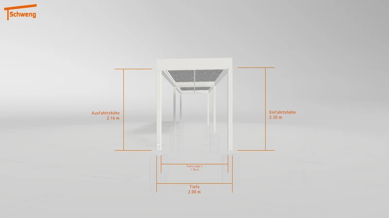 #AT Schweng Flachdachcarport C600 (ID bkpbb2) #MTG