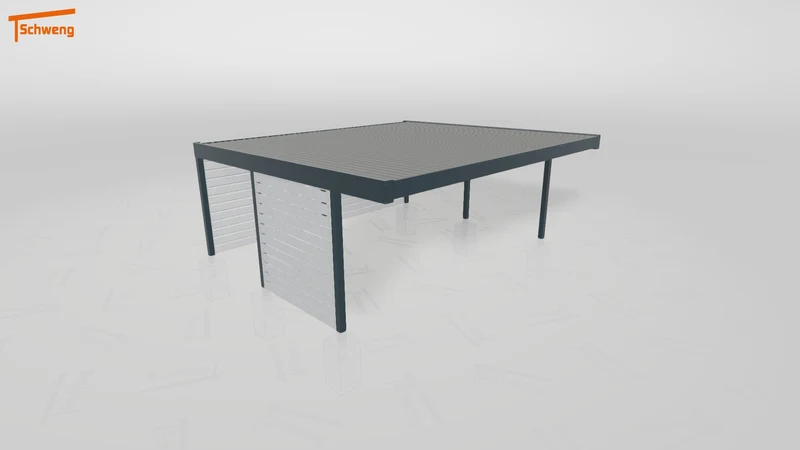 #DE Schweng Flachdachcarport C600 (ID 9wv2v7) #MTG