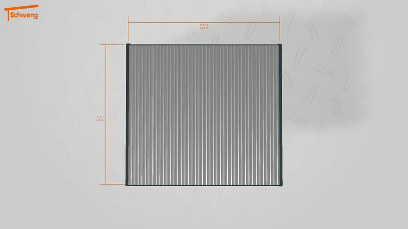 #DE Schweng Flachdachcarport C600 (ID 9wv2v7) #MTG